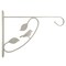 Scroll-Design Metal Wall Bracket for Hanging Accessories and Flowerpots for Indoor & Outdoor Use